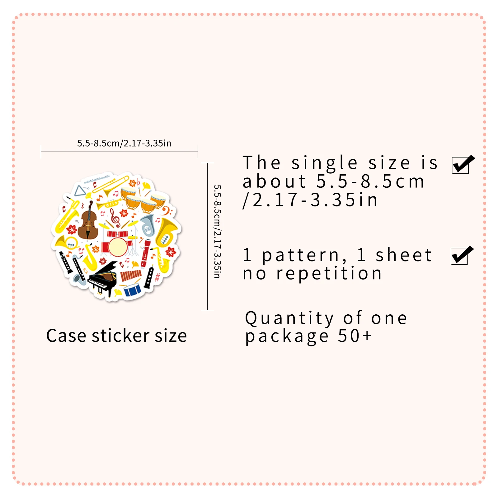 50pc Note series Cartoon Cute Graffiti Stickers Suitcase Laptop Guitar Skateboard Personalized Decoration Stickers