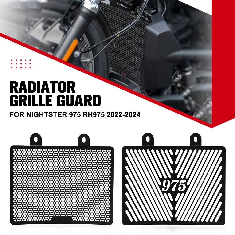 

For Nightster 975 RH975 2022-2023-2024 Radiator Guard Protector Cover Water Tank Shield Motorcycle RH 975 Accessories RH 975
