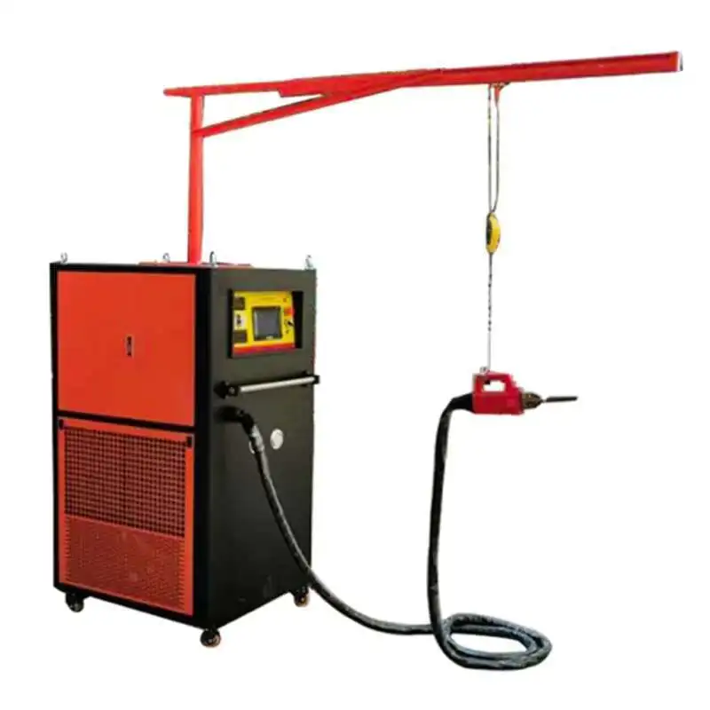 Handheld Intelligent Integrated High Frequency Induction Heating Welding Machine Copper Tube Radiator Brazing Equipment