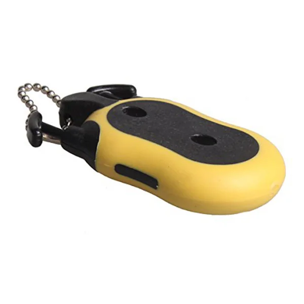 

Golfer Score Counter Dial Score Keeper Mini Stroke Shot Putt 7*4*1.5cm Yellow Black Plastic Rubber Keychain Portable