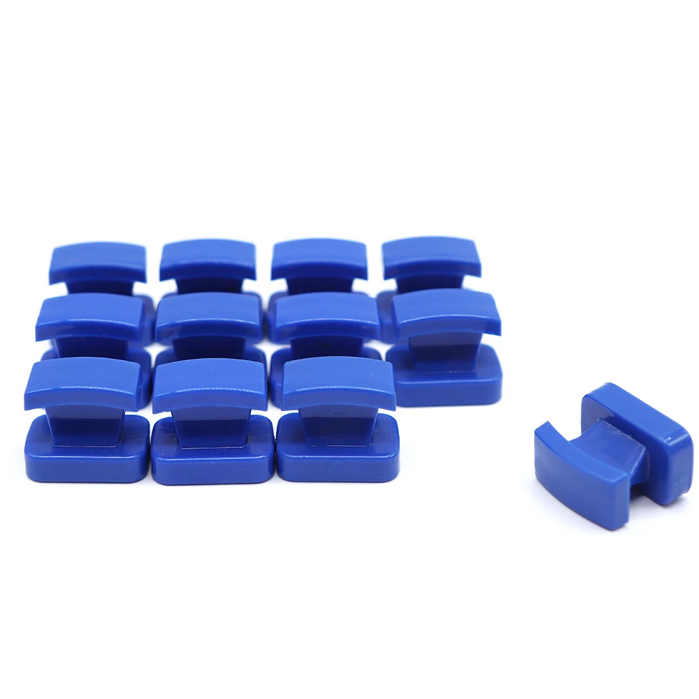 Curved Surface PDR Pull Tabs High Strength PC Material Auto Body Dent Repair Accessories 12Pcs 1