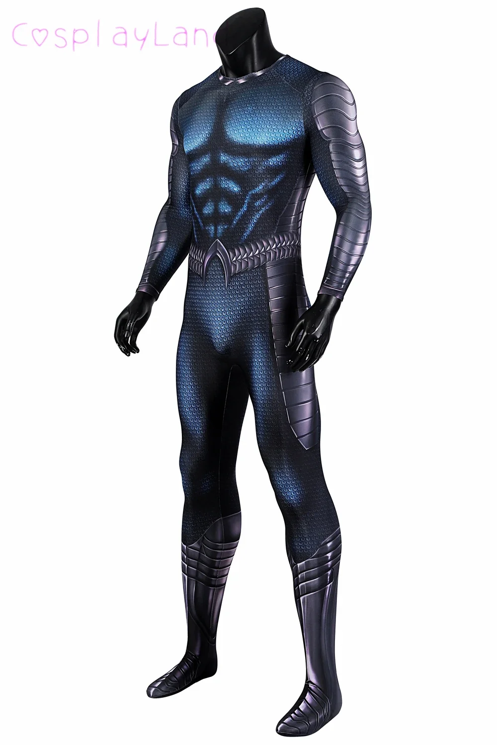 Newest Aquaman Arthur Curry Cosplay Outfit 3D Printed Costume Stretchy Bodysuit Halloween Costume for Men Jumpsuit view 3