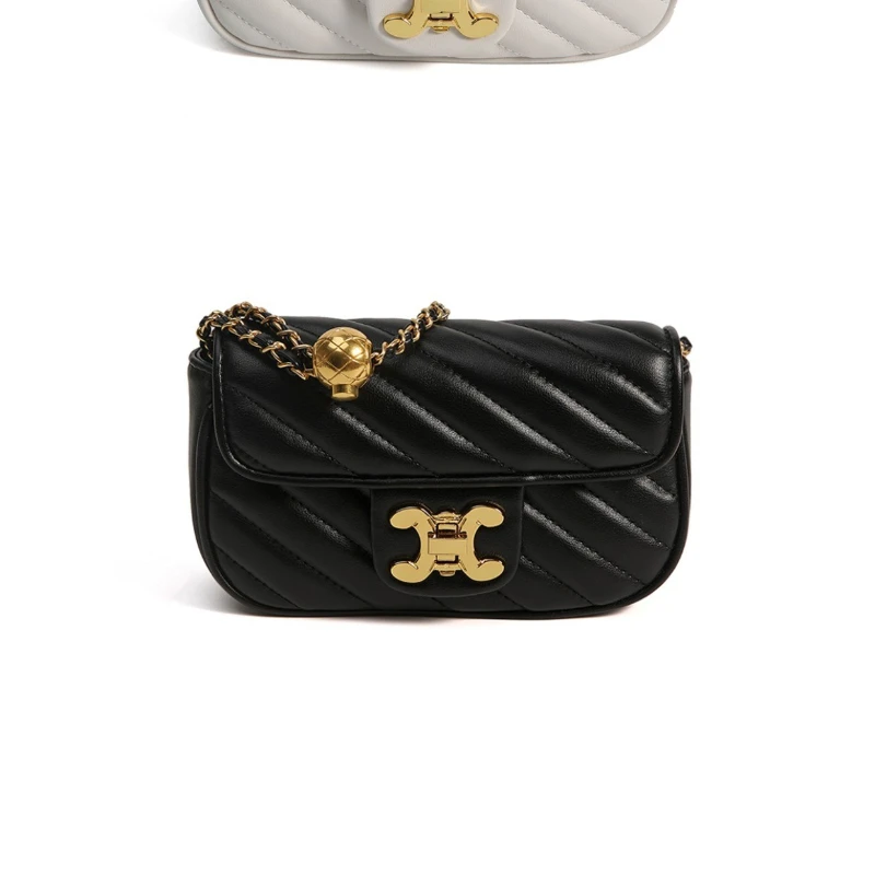 المرأة حقيبة كتف حزام الكتف قابل للتعديل الكرة الفاخرة مصمم حقائب موضة المرأة حقيبة كروسبودي حقائب اليد النسائية