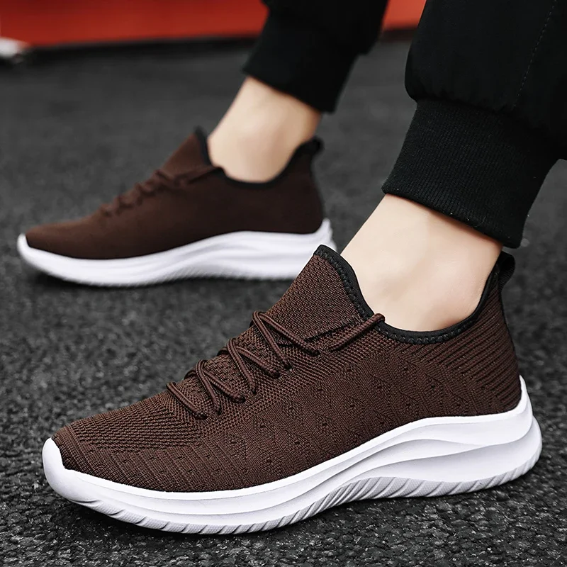 Men Sports Shoes Knitted Running Shoe Cheap Confors Luxury Brand Designer Luxury 2024 Sneakers Luxury Big Sole Tennis Red Low