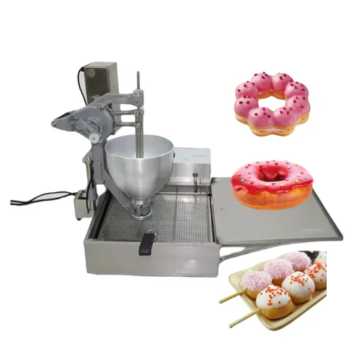 Electric Desktop Botty donut making machine manual type sweet donuts doughnut fryer