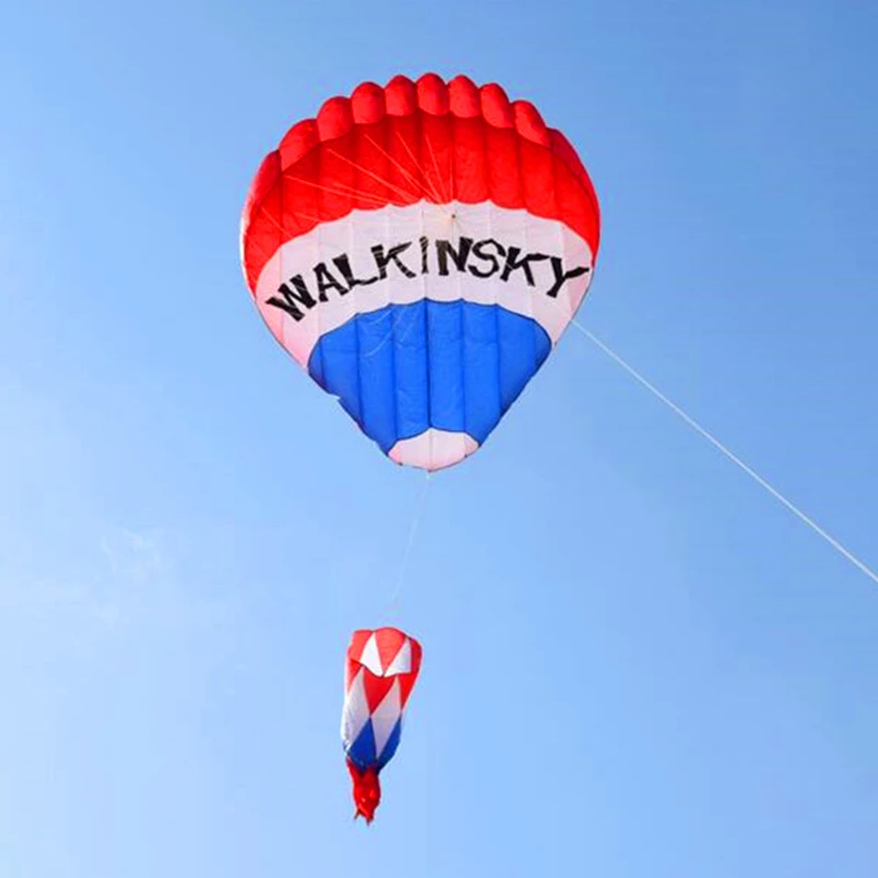 Envío gratis 3 m globo aerostático pipa gigante suave pipa volando para adultos pipas de nailon ripstop calcetines de viento caminar en el cielo deportes al aire libre