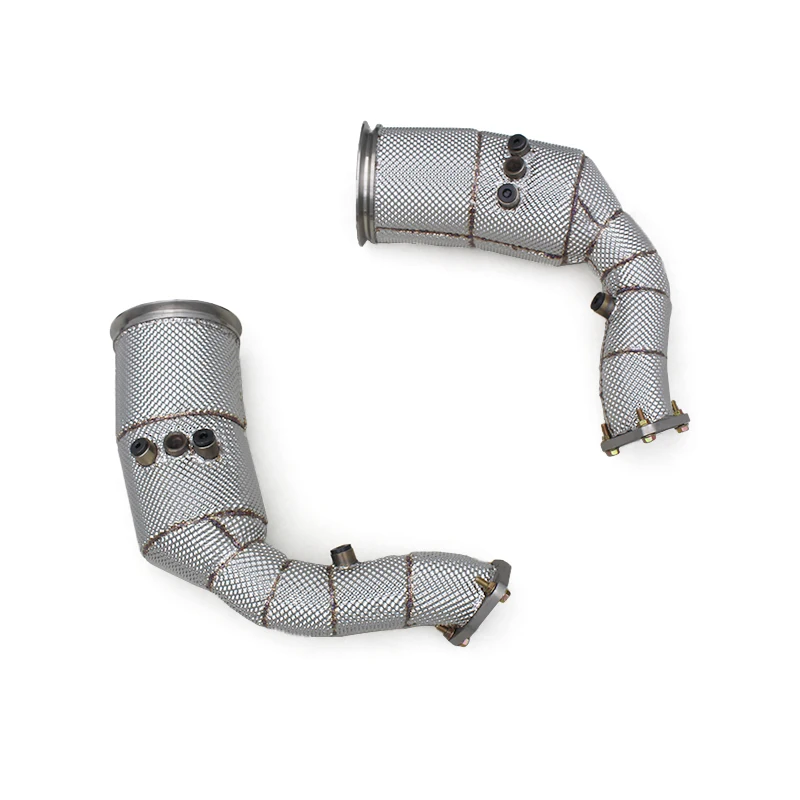 

BSK турбонаддува двигателя, водосточная труба для Lamborghini URUS 4.0T 2020-2024, уличный автомобиль, нержавеющая сталь, бесплатная проточная труба, выхлопная система