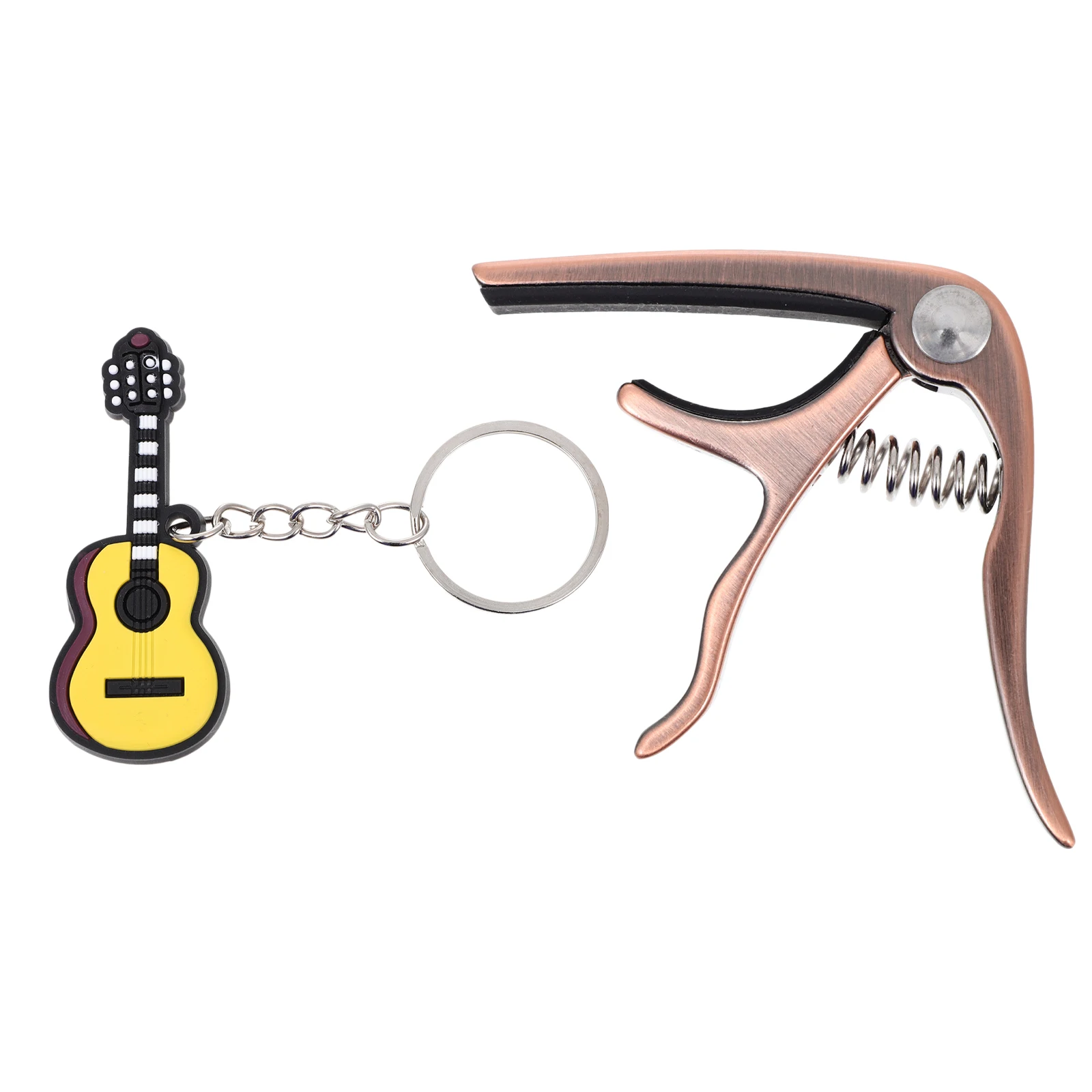 

Capo Practical Ukulele Alloy Tone Modified Clamp Supply Acoustic Clip Zinc Guitar Ukelele Metal for Portable Tuning Accessory