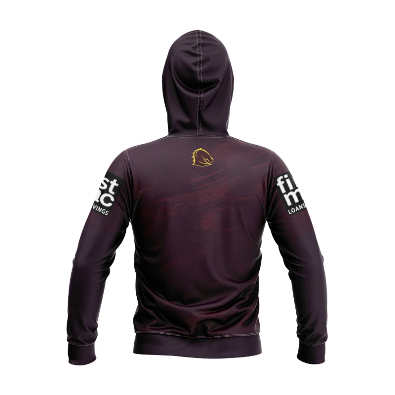 NIÑOS HOODIE 2023 Brisbane Broncos camiseta de rugby local