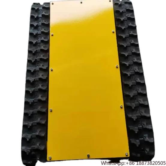 Rubber track undercarriage robot vehicle all terrain vehicle tank tracks robot chassis tracked vehicle chassis