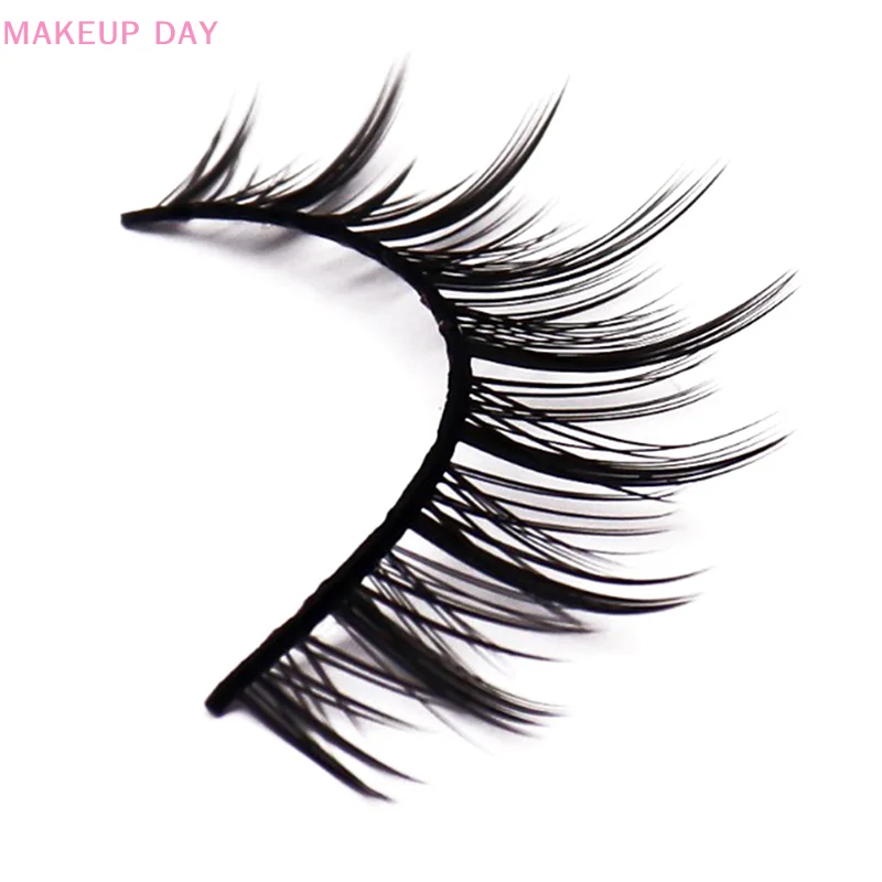 5 Pairs Black Crossing Eye Lashes Extension Makeup Long Curled False Eyelashes Practical Women Eye Makuep Fake Eyelashes Tools