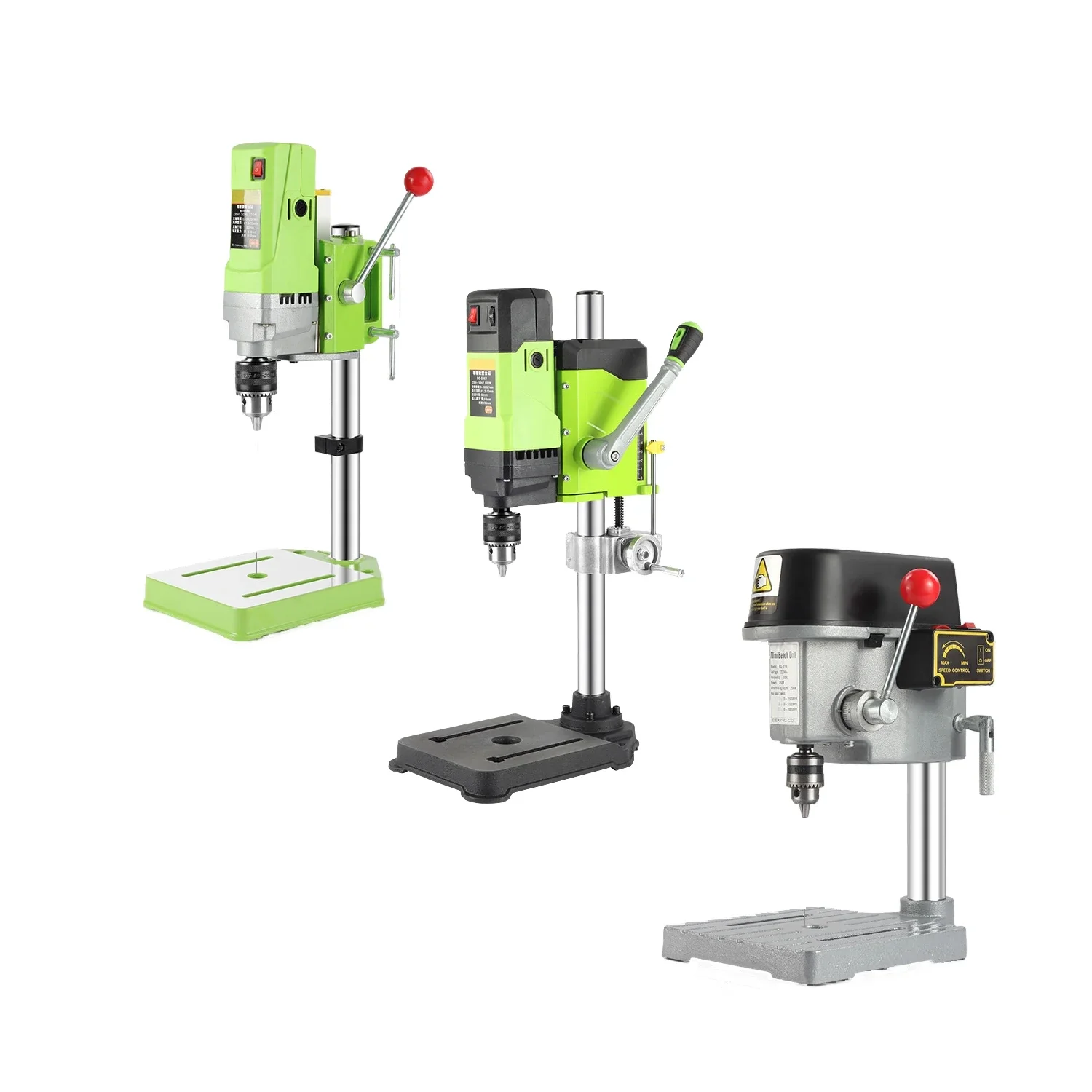 340W 710W 1050 W High Precision High-Speed Bench Drill Press Electric Drill Plate Hobby Power Tools OEM ODM