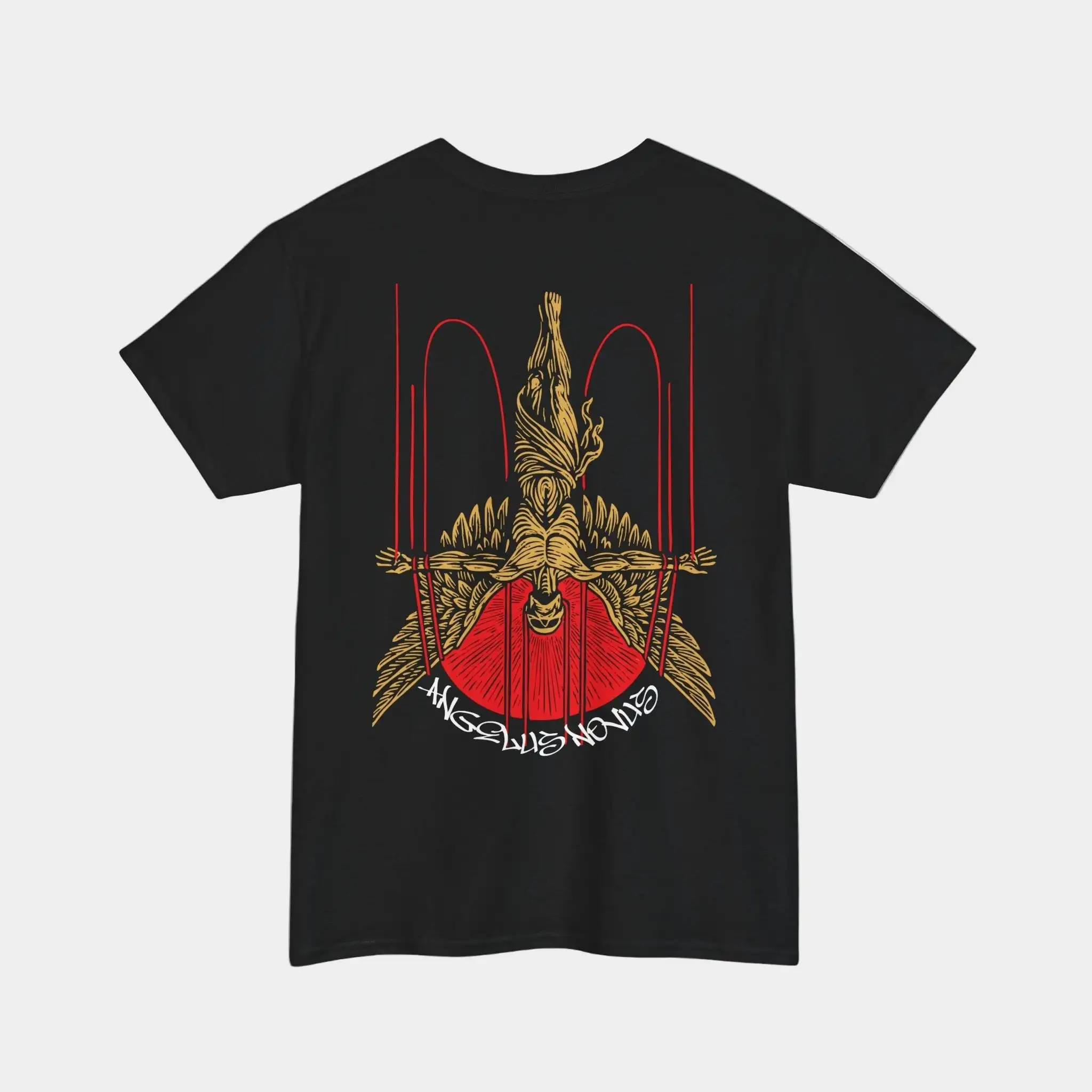 2026 The Angel of History - Punkrabbits Oversized Streetwear Graphic T-Shirt for Rebels & Dreamers