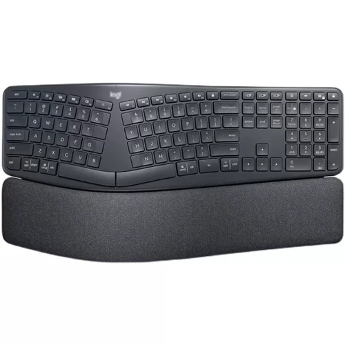 Imagen 2 del producto Teclas y Clips de repuesto para teclado de ordenador portátil, tapa y bisagra para Logitech ERGO K860 W D A Z X J K M L E G N M B V H S T