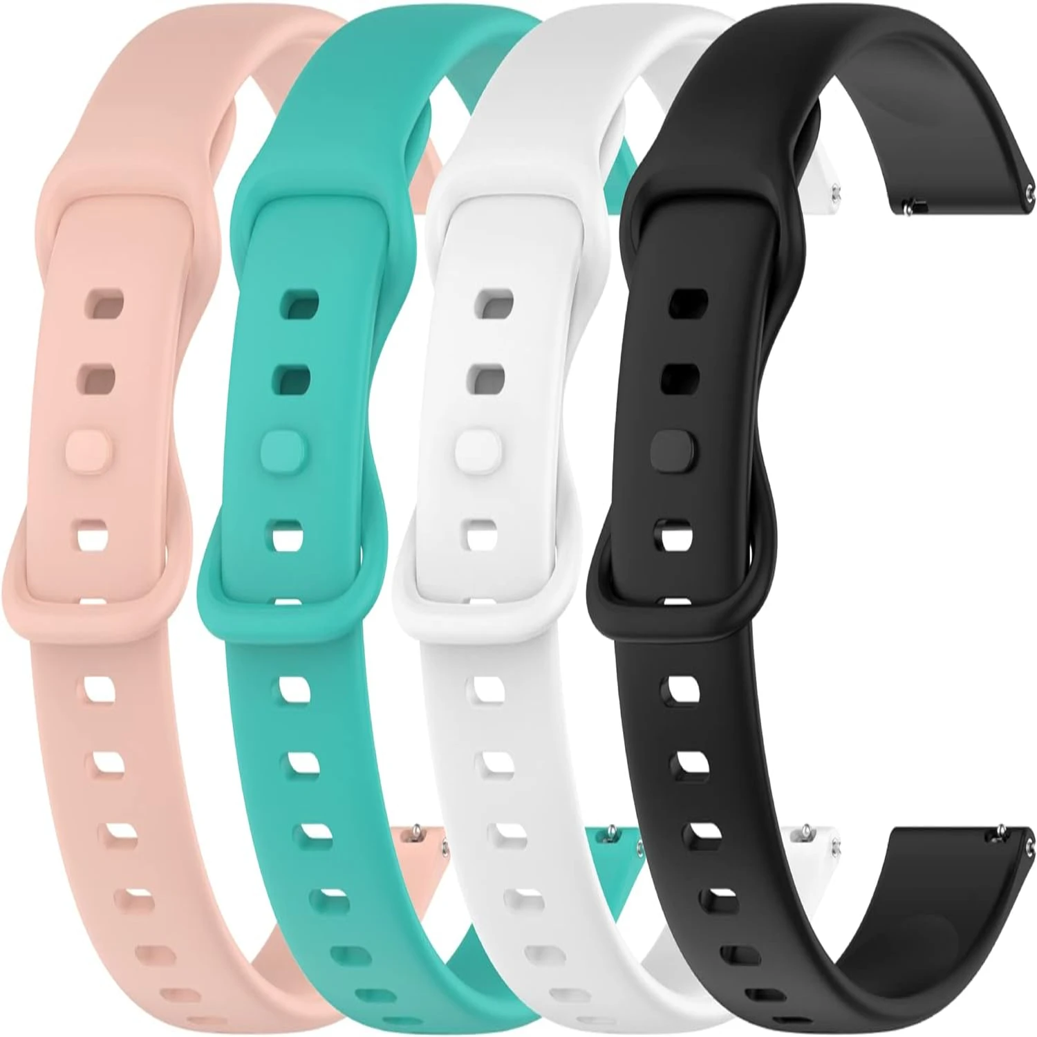 

Ultimate Comfort and Long-lasting Durability - High-Quality, Comfortable, and Stylish Set of 4 Silicone Watch Bands for Venu 2 P