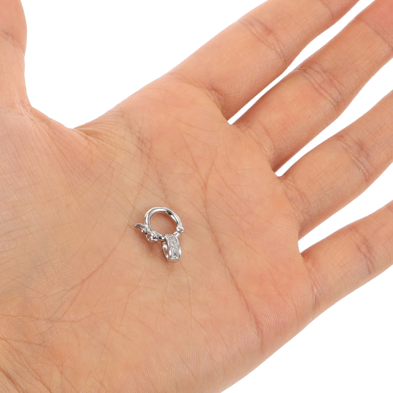 

5 Pcs Bracelet Universal Buckle Clasp Jewelry Making Necklace Connectors for Silver