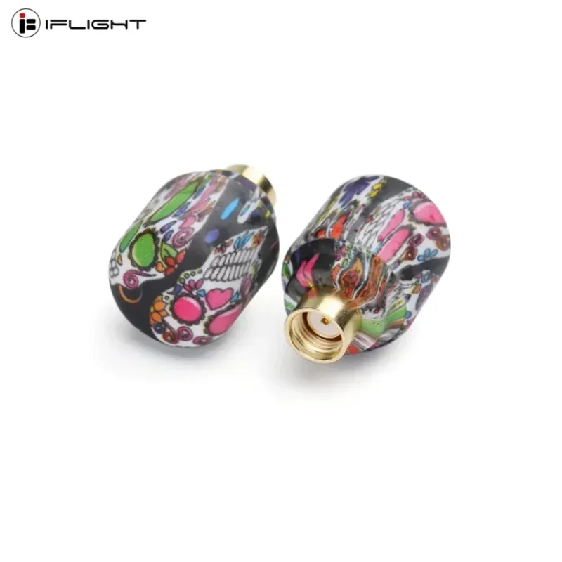 2 ชิ้น/1 คู่ iFlight Crystal LHCP RP-SMA เสาอากาศแบบสั้นออมนิสำหรับแว่นตาดิจิตอล FPV