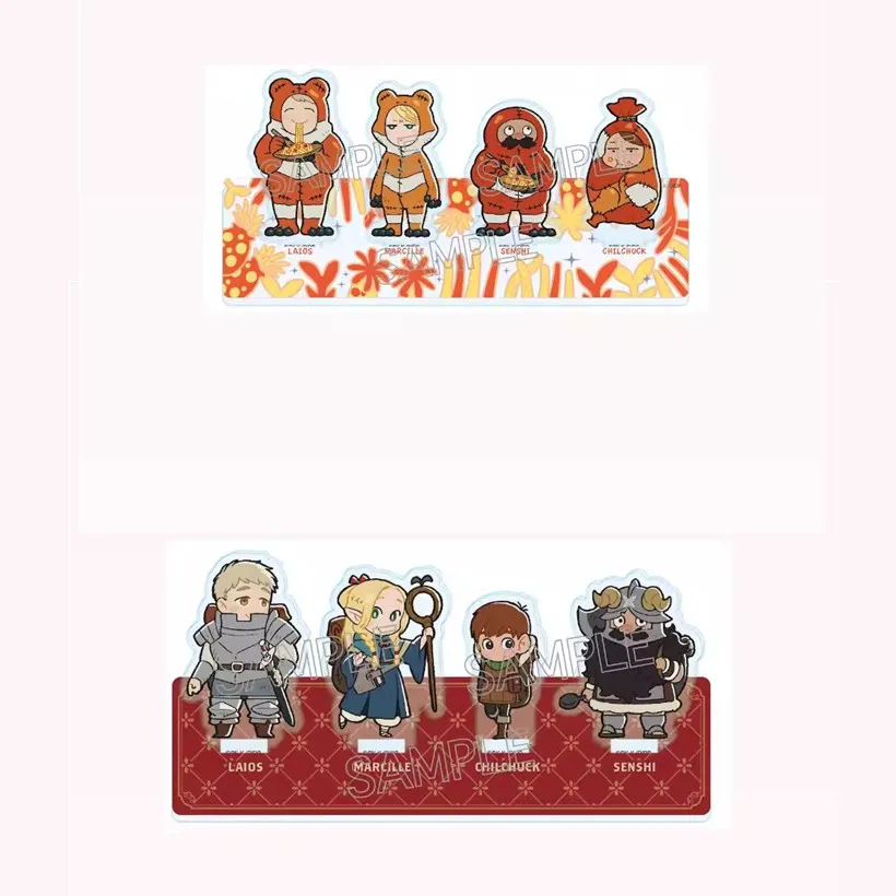 Game Chilchack Senshi Laius Marushiru Marsilla Marcille Chilchuck Acrylic Stand Doll Anime Figure Model Plate Cosplay Toy Gift