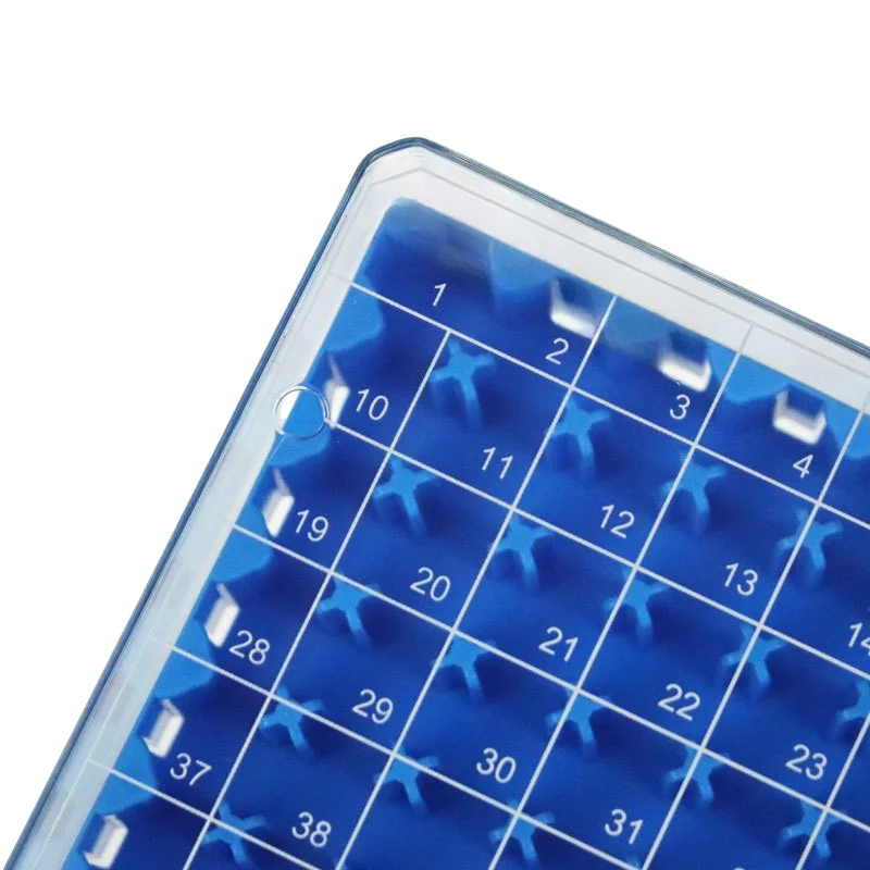 Caixa de freezer de plástico de 2ml