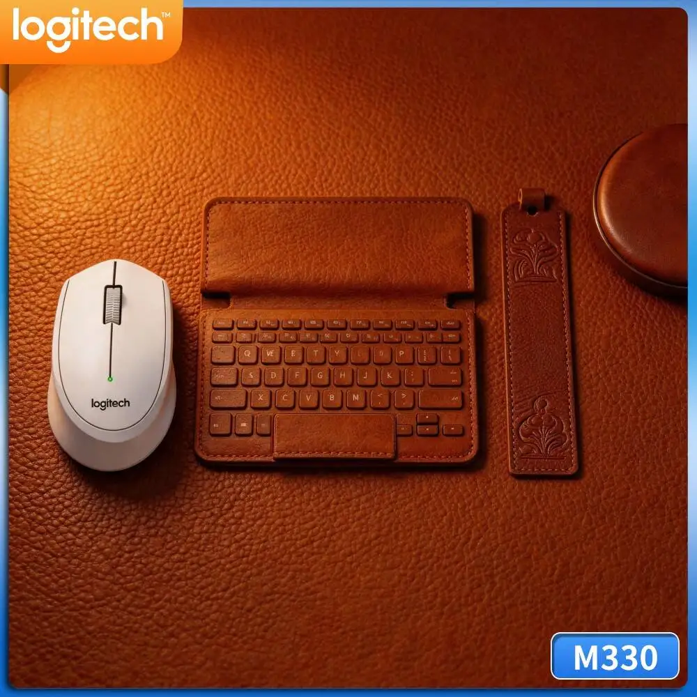 Logitech M330 Silent Wireless Mouse Cable Free Usage Get Rid Of Wire Restriction Desktop Notebook Office Work