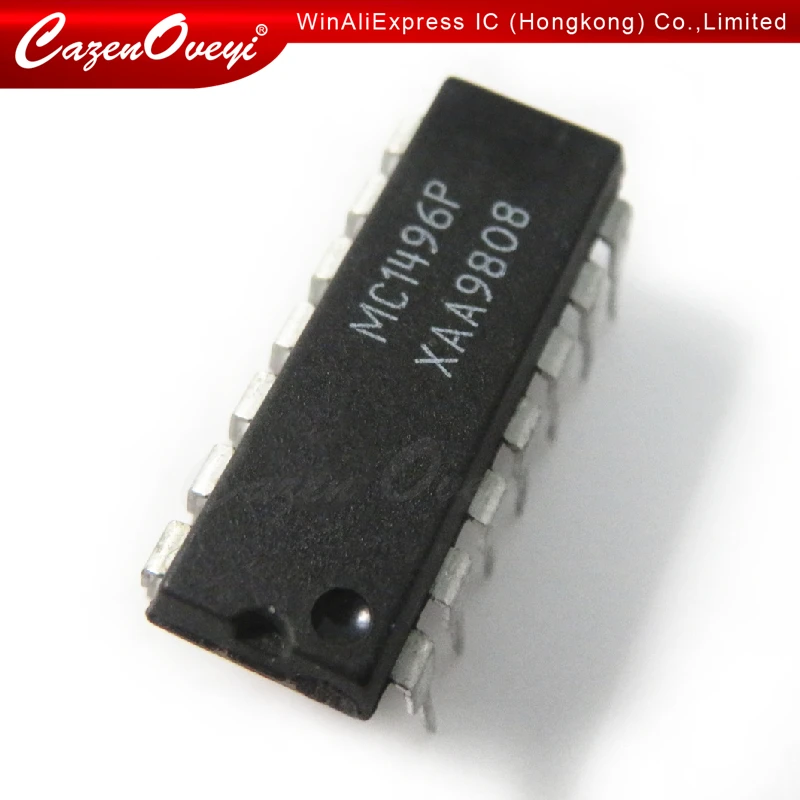 10pcs/lot MC1496P MC1496 DIP-14 balanced modem In Stock