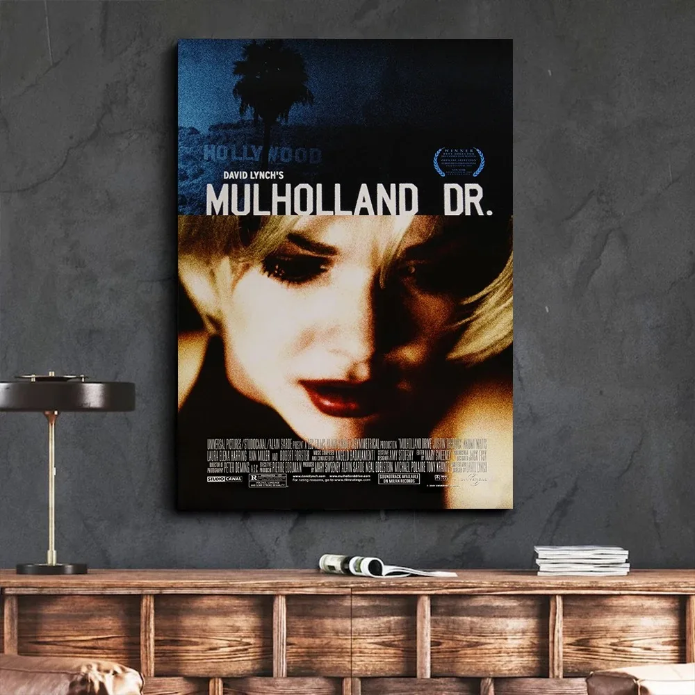 Mulholland Drive Movie Posters And Wall Art Canvas Painting Poster Decor Living Room home decoro view 3