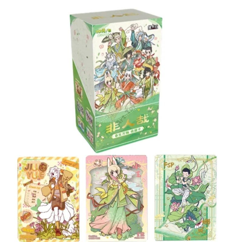 

Genuine Inhumanity Card Spring Birth All Things Series Collection Cards Animation Cartoon Children Toy Holiday Gift Original Box