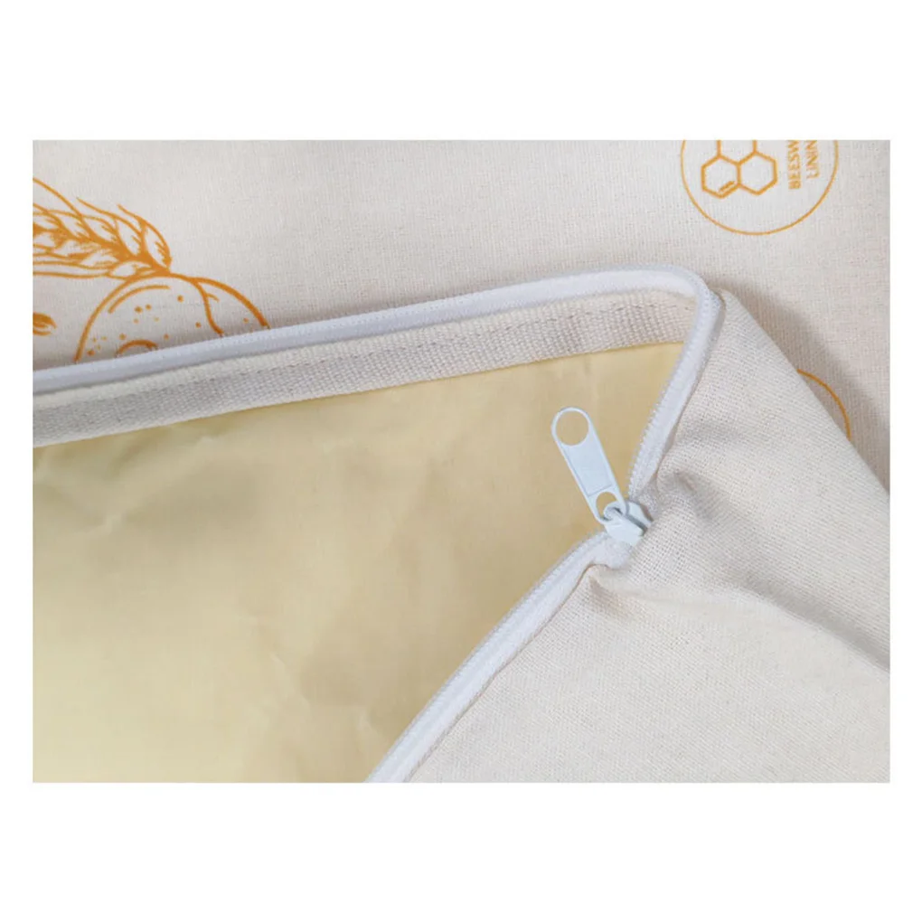 Nylon Beeswax Bread Bags With Zipper Support Sourdough Bread Storage Designed To Baguettes Fresher Longer Reducing