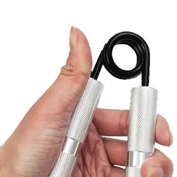 Aluminum Hand Grip Gym Fitness Finger Exerciser Arm Strength Trainer Muscle Recovery Rehabilitation Developer Gripper