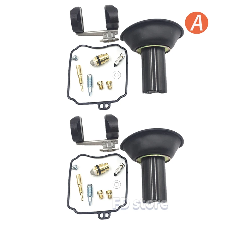 For Hyosung GV250 GT125 GT125R Aquila Carburetor Repair Diaphragm Plunger Main Jet Pilot Jet Kit