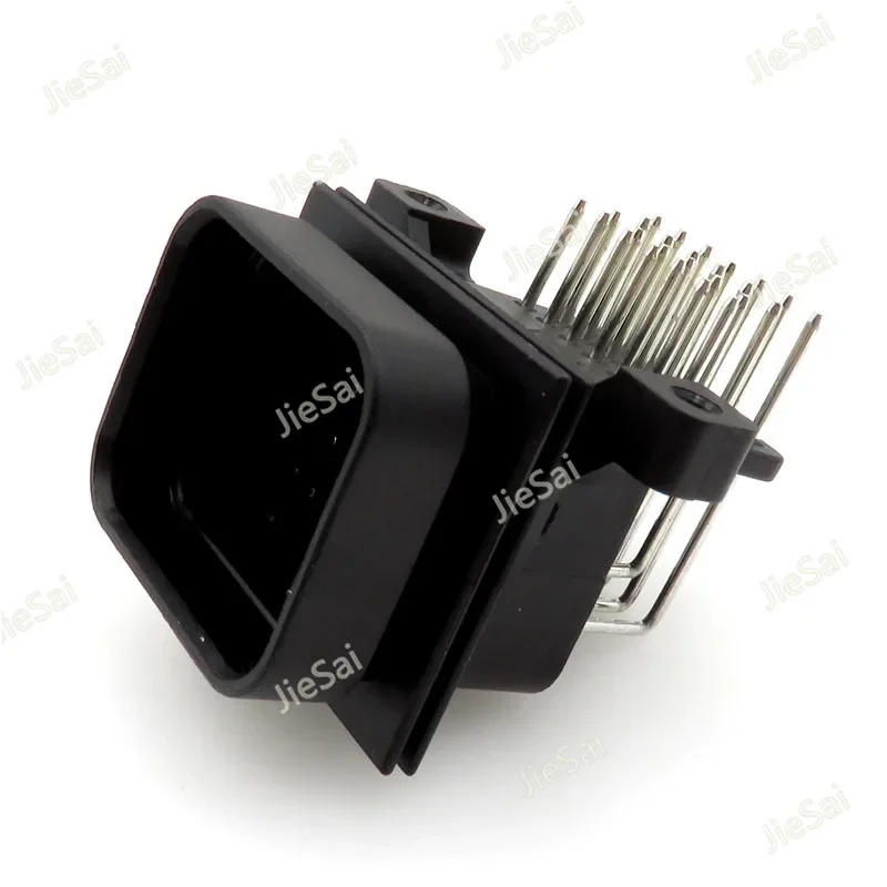 26 Pin 9-6437287-8 / 9-1437287-8 ECU Automotive Male Connector Electrical Auto Plug For PCB Wire-to-Board