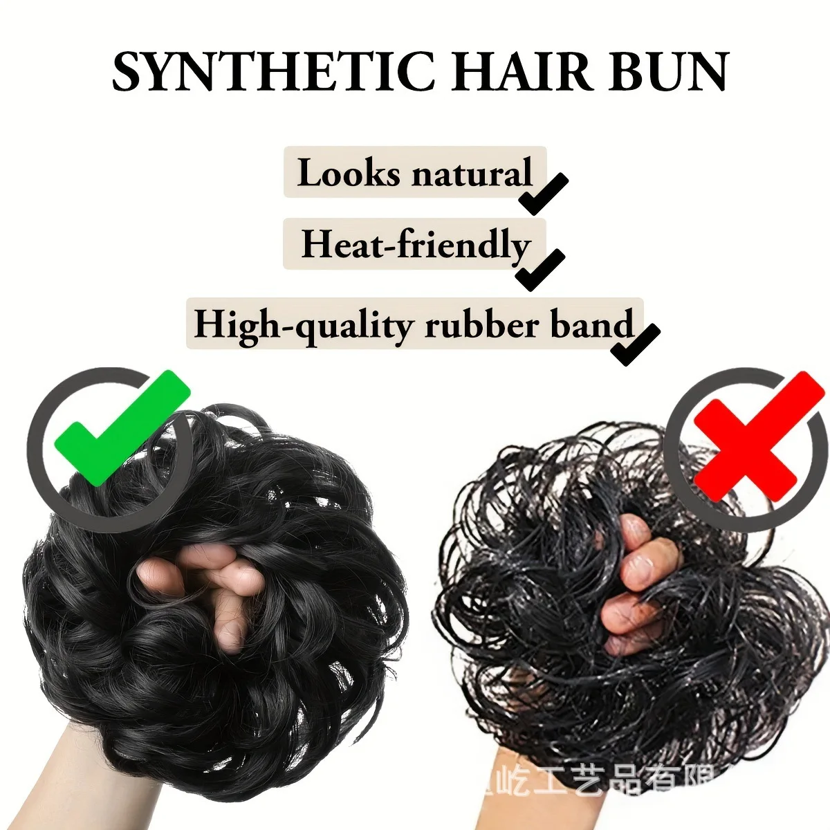 Thumbnail 3 - #8 Trending Clip-In Chignon Hair Buns Right Now