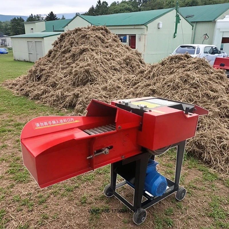 

Low consumption feed processing Hay straw crusher Corn straw crusher Grass crusher cutting Feed chopper Rice husk cutter