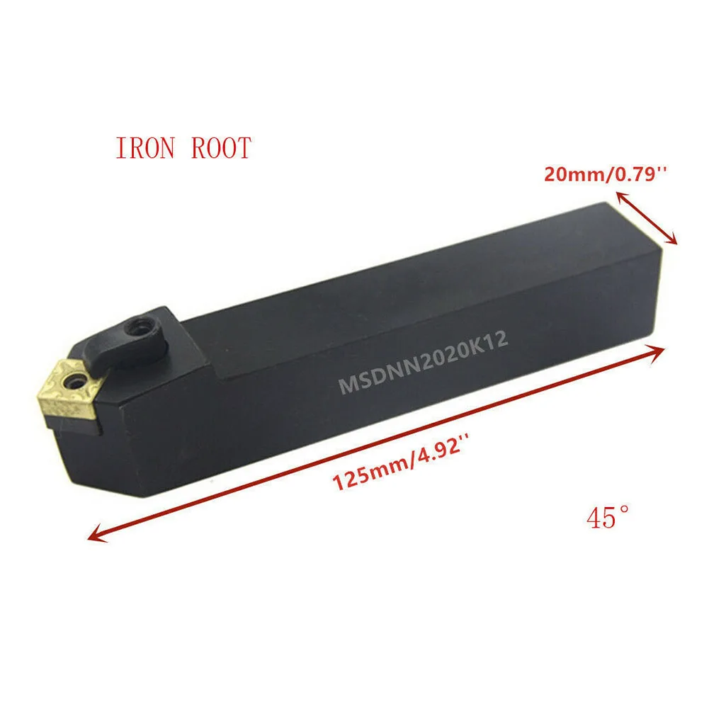 SNMG120408 Insert Turning Tool MSDNN2020K12 Shaft Parts Processing Roughing And Semi-Finishing Good Wear Resistance