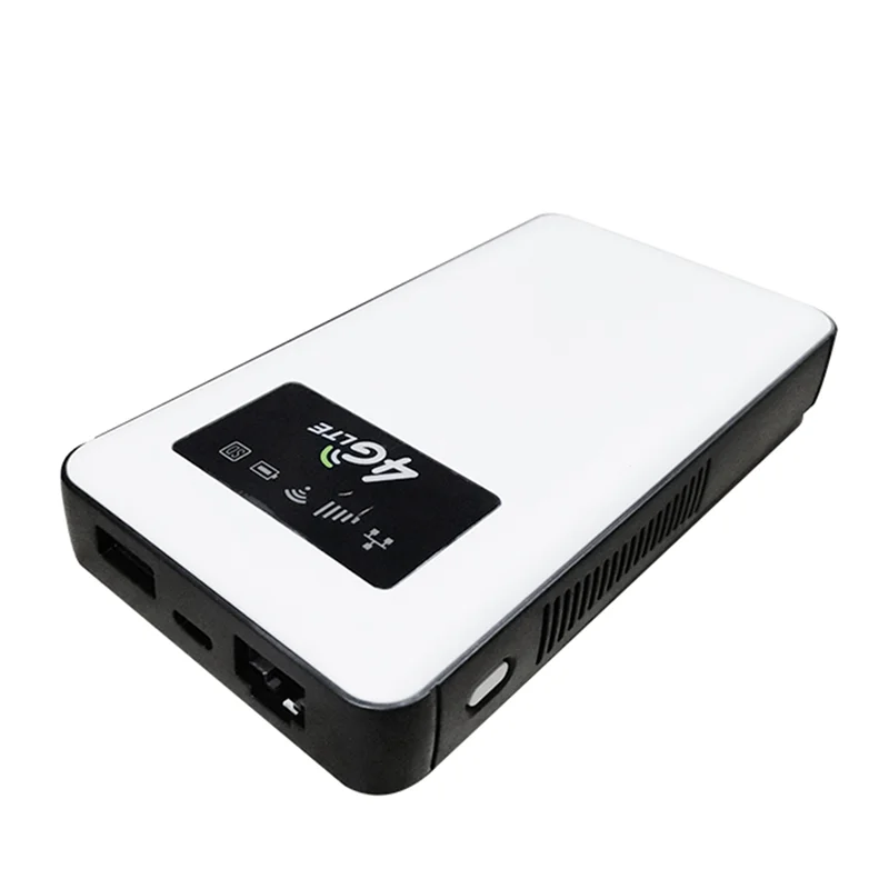 4G MiFi Router Wireless WiFi 150Mbps 100M Network Port 5000MAh Mifi Modem Car Mobile Wifi Hotspot with Sim Card Slot