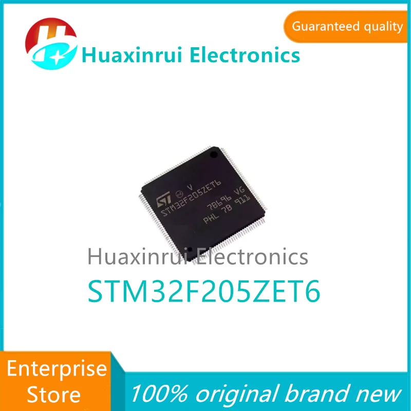 STM32F205ZET6 LQFP-144 100% original brand new silk screen 32F205 32-bit microcontroller chip 32F205ZET6 ZET6