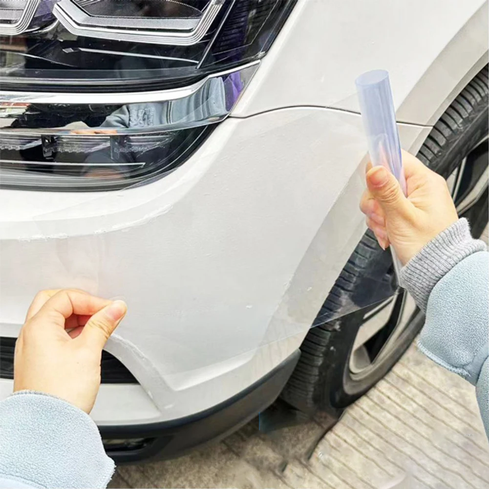 PU Car Anti Scratch Protective Film Car Bumper Hood Paint Transparent Protection Clear Film Adhesives Stickers Auto Accessories