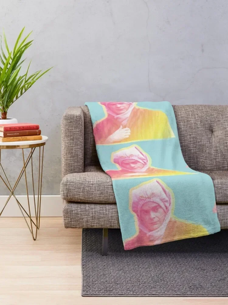 Bill Hader as Little Vivvy in Sandy Passage Rainbow Design Throw Blanket anime decorative For Decorative Sofa Blankets