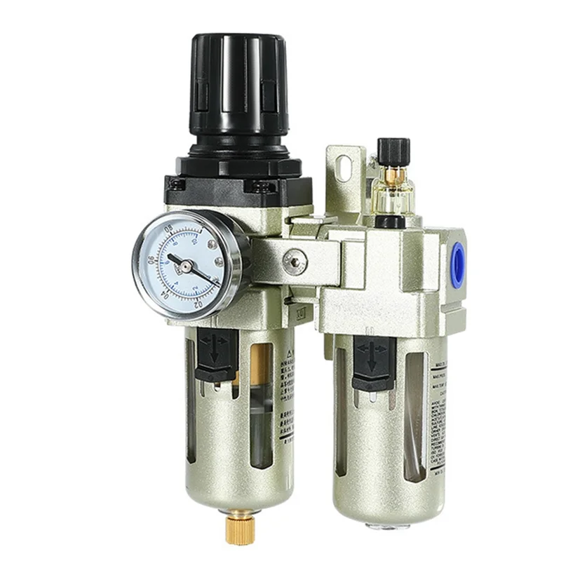 Регулятор давления GYTB Фильтр для воды AC4010-04 Манометр из алюминиевого сплава сжатого воздуха