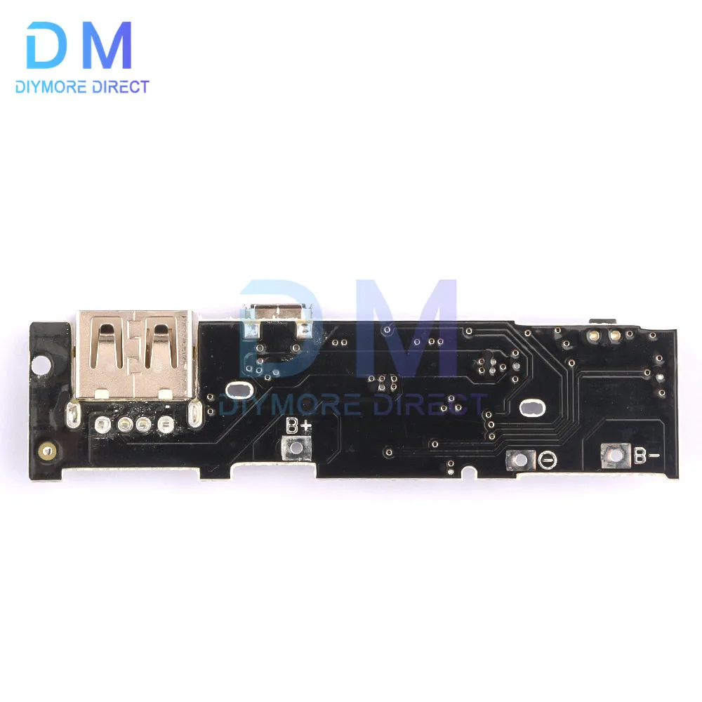 DC 5V 2A USB Power Bank Charge Module 18650 Battery Li-ion Lithium Cells Pack Charging PCB Circuit Board