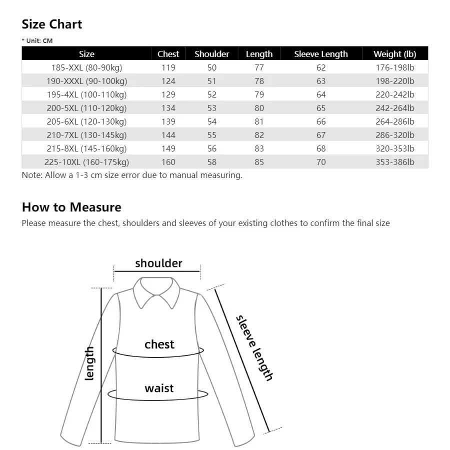 Men Shirt Long Sleeve Oversize Full Plus Size 6XL 7XL 8XL 10XL 12XL Casual Formal Fashion Solid Black White Retro Dropshipping