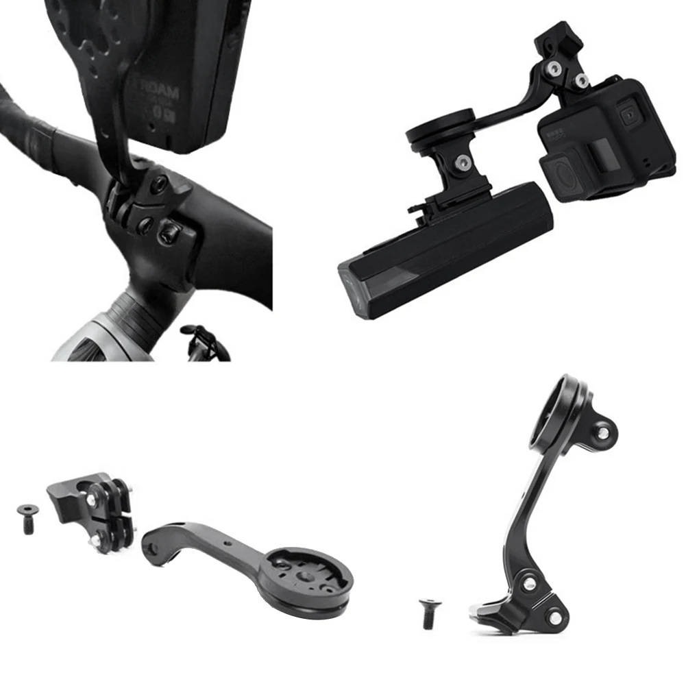 For TREK Madone SLR Slr6 Slr8 Bicycle Computer Bracket and Double Head GOPRO Base for IGPS Garmin Xoss Odometer Bracket HOT