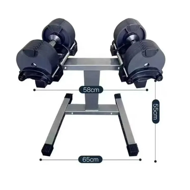 Dumbbell Rack, Multifunctional Dumbbell Stand, Helps Avoid Frequent Bending and Strain, Effectively Protecting Your Lower Back