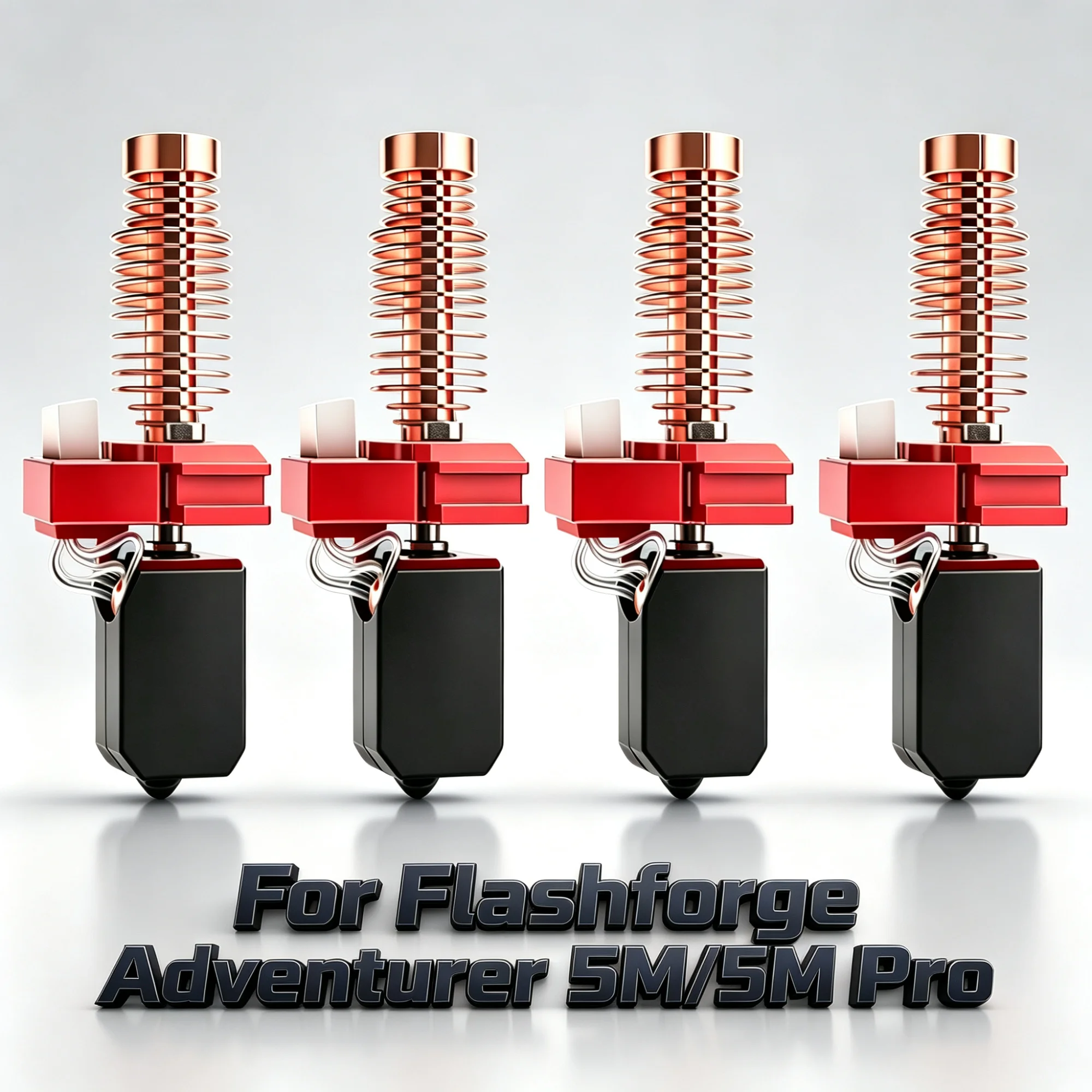 

New Upgrade Hotend For Flashforge Adventurer 5M / 5M Pro Pinting Head 280℃ Ceramic Heating Block Kit AD5M Hard Steel Nozzle Hot