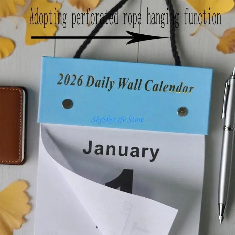 

E65E Office 2026 отрывной календарь листов отрывной календарь с праздничными ярлыками