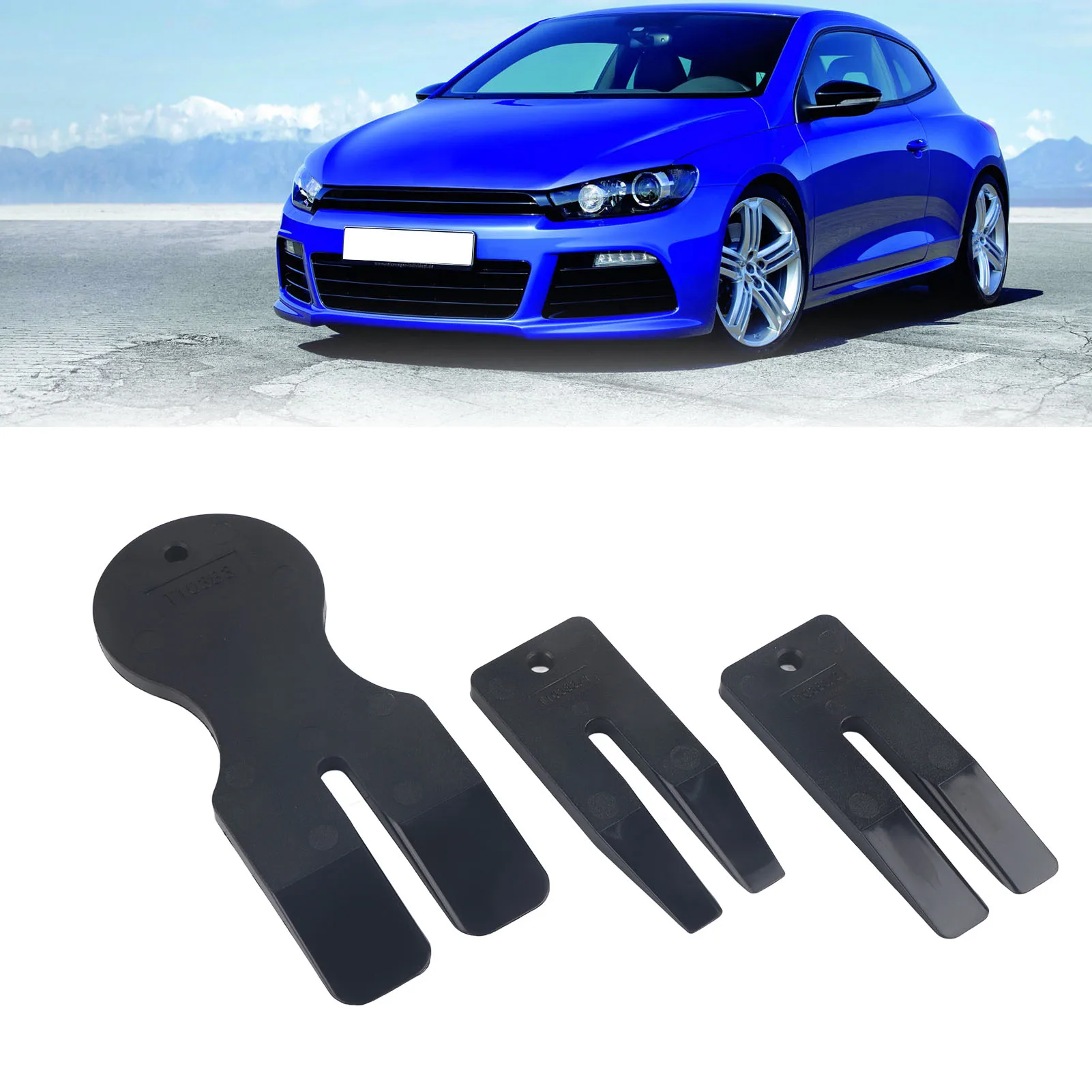 3Pcs Door Trim Wedge Panel Clip Tool T10383 Car Door Removal Tool Replacement for Land Rover