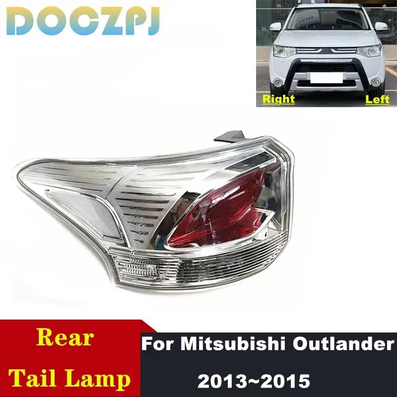 

Car Tail Light Rear Outer Lamp For Mitsubishi Outlander 2013 2014 2015 Halogen Brake Light Housing Without Bulbs