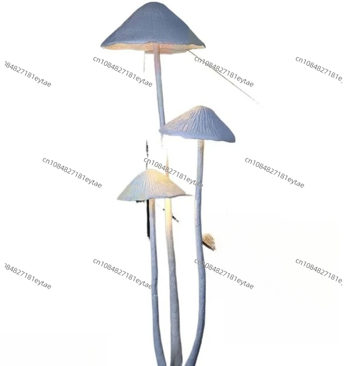 Mushroom Creative Art Home Living Room Abstract Exhibition Hall Decorative Ornament Designer Abstract Animal Sculpture Floor Lam