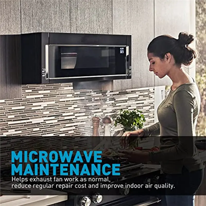 [B25B!】 Microwave Oven Charcoal Filter Replacement Parts For GE 2Pc