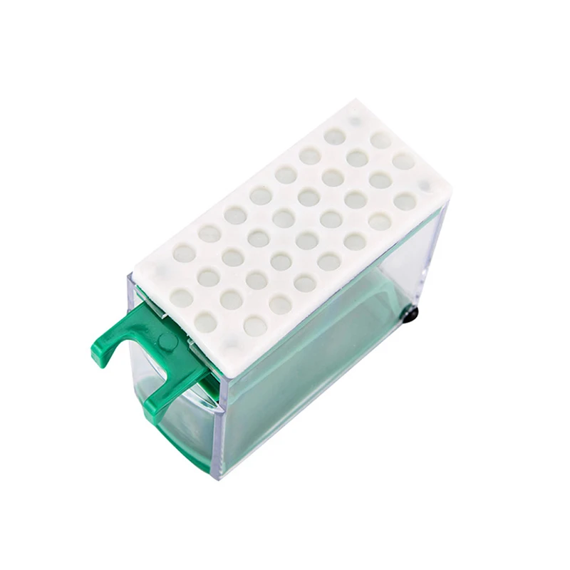 1 шт. стоматологический диспенсер для ватных рулонов, держатель, хлопковая коробка, коробка для хранения стоматологических материалов, белая, синяя пластиковая коробка для зубов